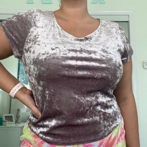 Crushed Velvet Tee